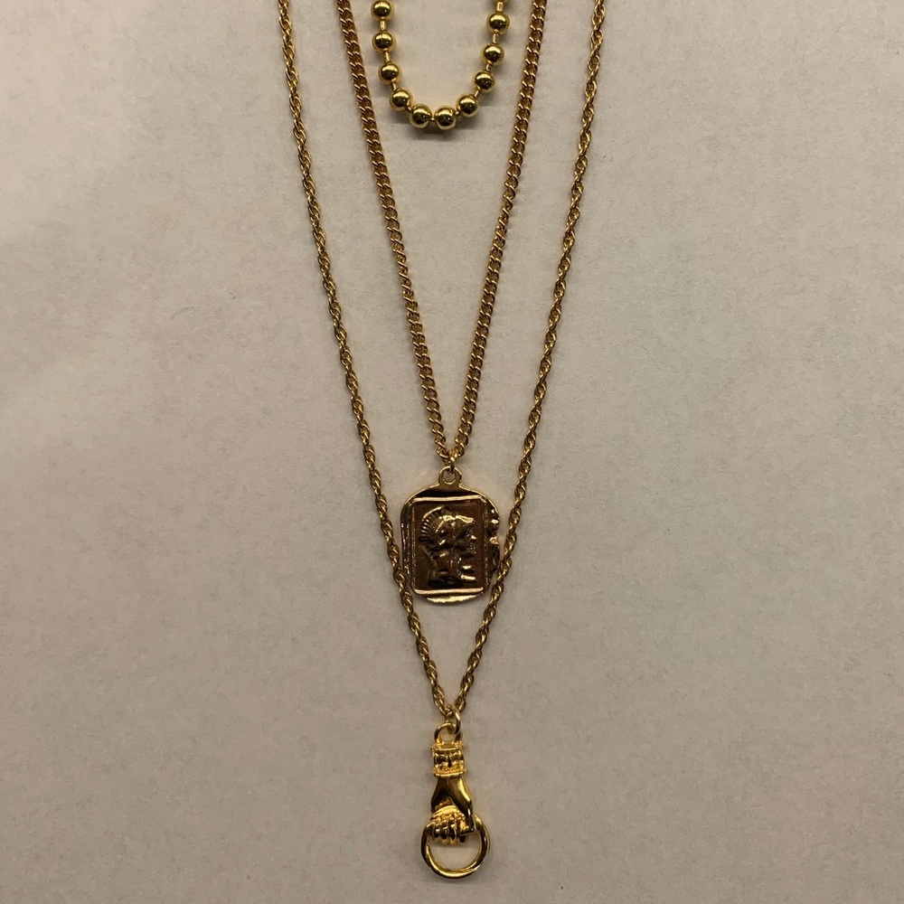 Mod + Jo 14k Gold Filled Layered Necklace Set